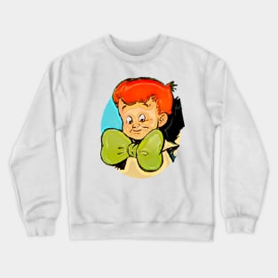 Red-haired boy in the green tie Crewneck Sweatshirt